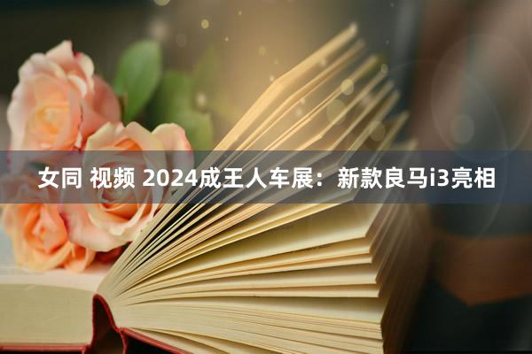 女同 视频 2024成王人车展：新款良马i3亮相