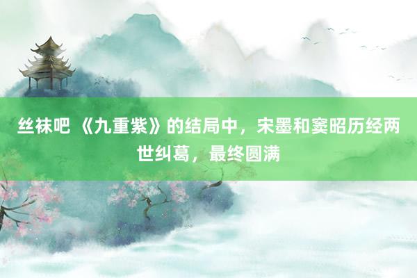 丝袜吧 《九重紫》的结局中，宋墨和窦昭历经两世纠葛，最终圆满