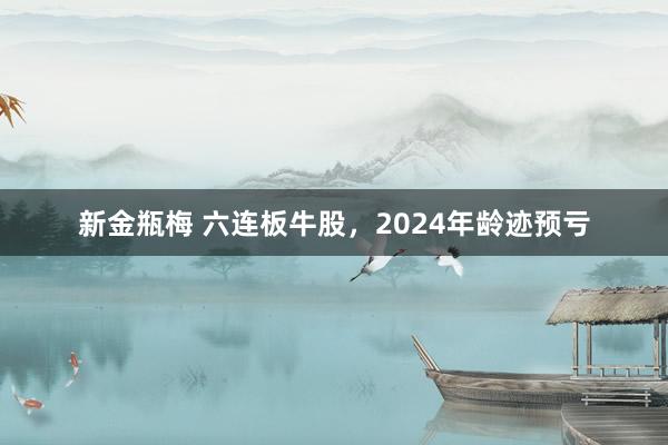 新金瓶梅 六连板牛股，2024年龄迹预亏